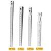 Hengliang Flatness Detection Plug Gauge Gap Detection Ruler Oblique Gap Ruler Wedge Plug Gauge Stainless Steel Vernier Calipers