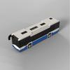 Bouwsteen MOC-178226 Laagvloerbus Langeafstandsbus Constructie Splicing 615 STuks Verjaardagscadeaus voor Kinderen Kerstspeelgoed