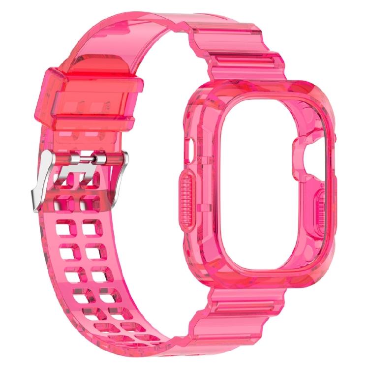 

Replacement Wrist Bracelet Glacier Watch Strap for Watch Ultra 49mm Smartwatch рожевий червоний колір