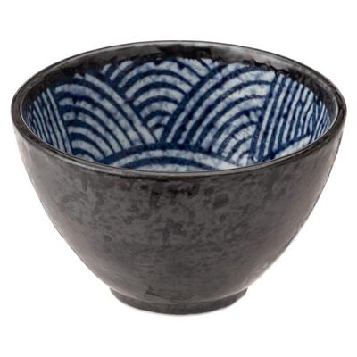 Mino Ware Qinghai Wave -Edo Komon- Himedon W30002