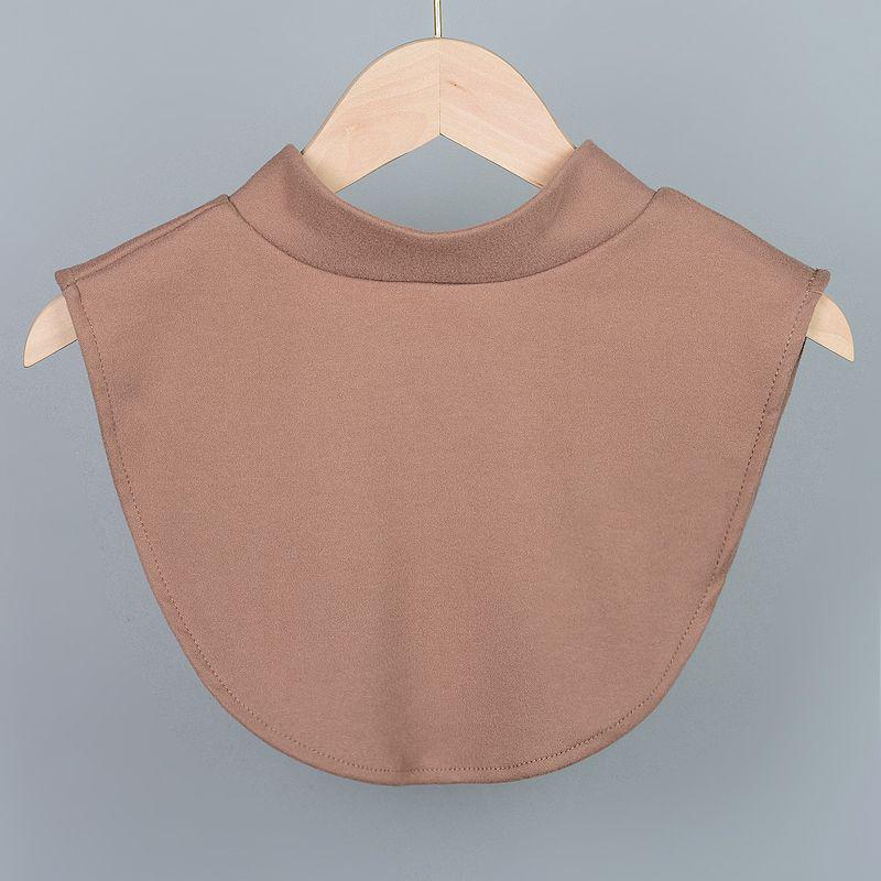 Dětské pruhované základní tričko s polozvýšeným hřejivým stojáčkem na podzim a zimu