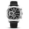 Meigel Watch Men's Chronograph Dial Silicone Sports Men's Watch