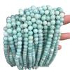 Optimized Amazonite Blue-Green Jade Round Beads for DIY Accessories