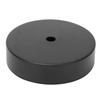 Aluminum Round Shape Ceiling Light Lamp Base Bulb Holder DIY Light AccessoriesBlack