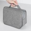 Waterproof Toiletry Bag - Large Capacity Wet/Dry Separation for Travel - Unisex Business Trip Makeup Storage with Custom Logo Option