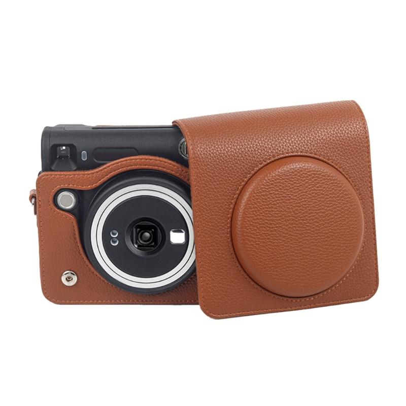 PU Retro Camera Bag for Square SQ40 Travel Portable Shoulder Bag Storage Case Cover for Square SQ40 Accessories