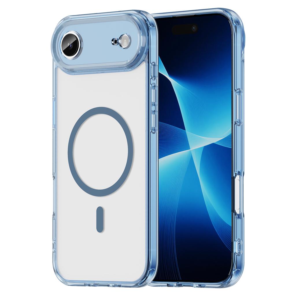 For iPhone Air Phone Case, Magnetic Shockproof Transparent Cover for iPhone Air