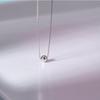 Korean Minimalist Geometric Small Ball Necklace Trendy Simple Temperament Collarbone Chain Ins Thin Neck Chain