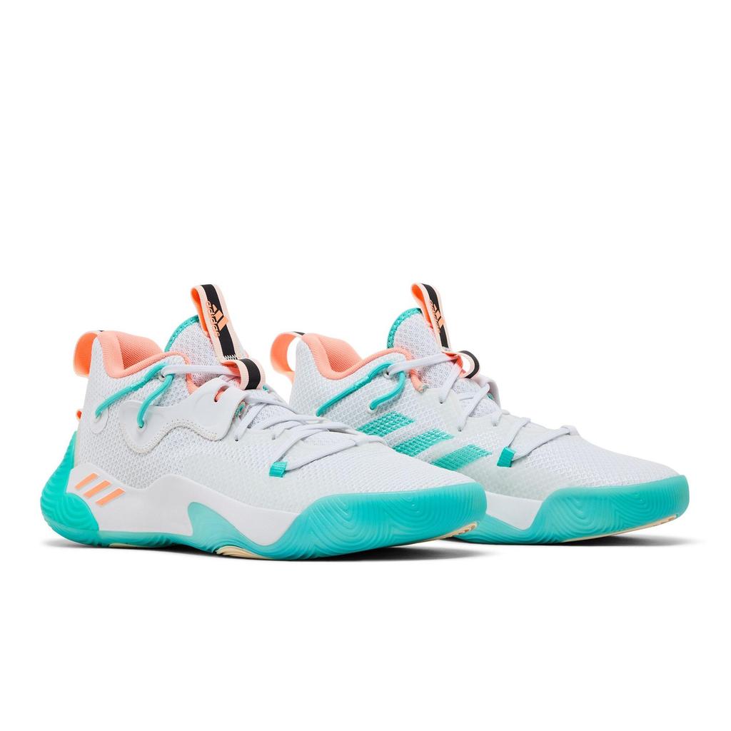 adidas Harden Stepback 3 'The Bahamas' (Unisex) Cloud White / Beam Orange / Ecru Tint Basketball Shoes GW4215