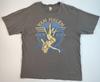 Maglietta Band Van Halen Taglia L Grigia Grafica Rock Vintage Usurata Unisex