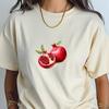Comfort Colors® Summerween Pomegranate 90s Womens Graphic Aesthetic Tomato Girl Summer Vintage Inspired Cotton Shirt Gift For Her