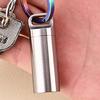 Stainless Steel Materials Secure Lockable Miniature Container Suitable For Wilderness And Water Sports