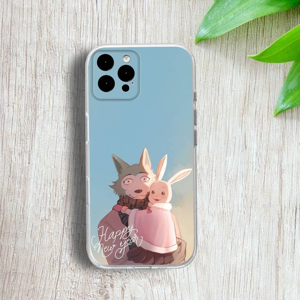 C-Cute B-Beastars Anime Phone Case For iPhone 17,16,15,14,13,12,11 Pro,Max,Plus,X,XS,XR,SE4,E Mini Transparent Soft Cover