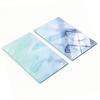 Decorative Glass Kitchen Chopping Boards Blue Butterfly 2x30x52 Cm