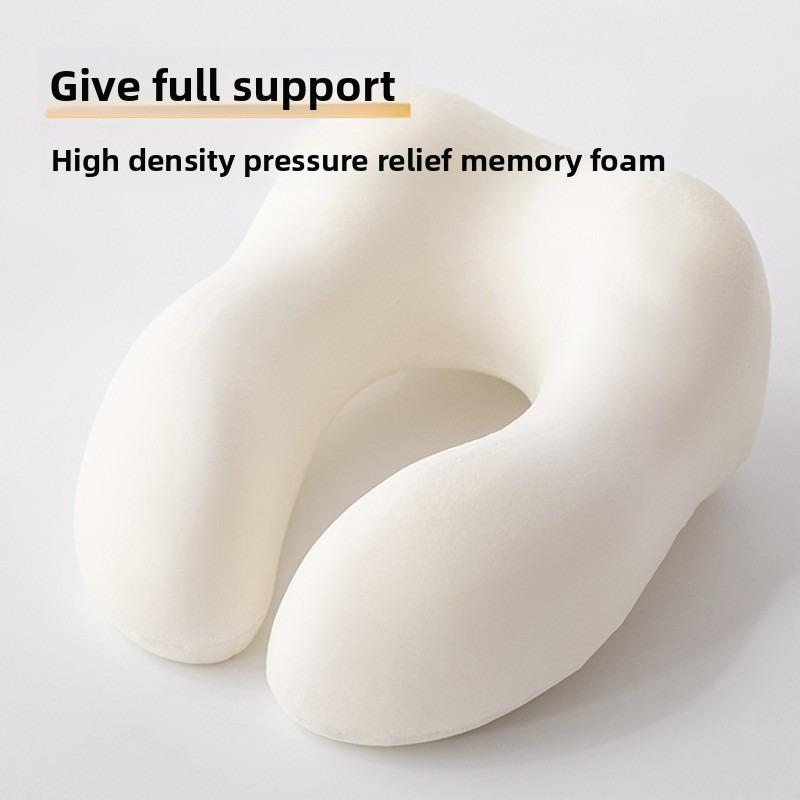U Shaped Memory Foam Neck Pillows Soft Travel Pillow Massage Neck Pillow Sleeping Airplane Pillow Cervical Healthcare