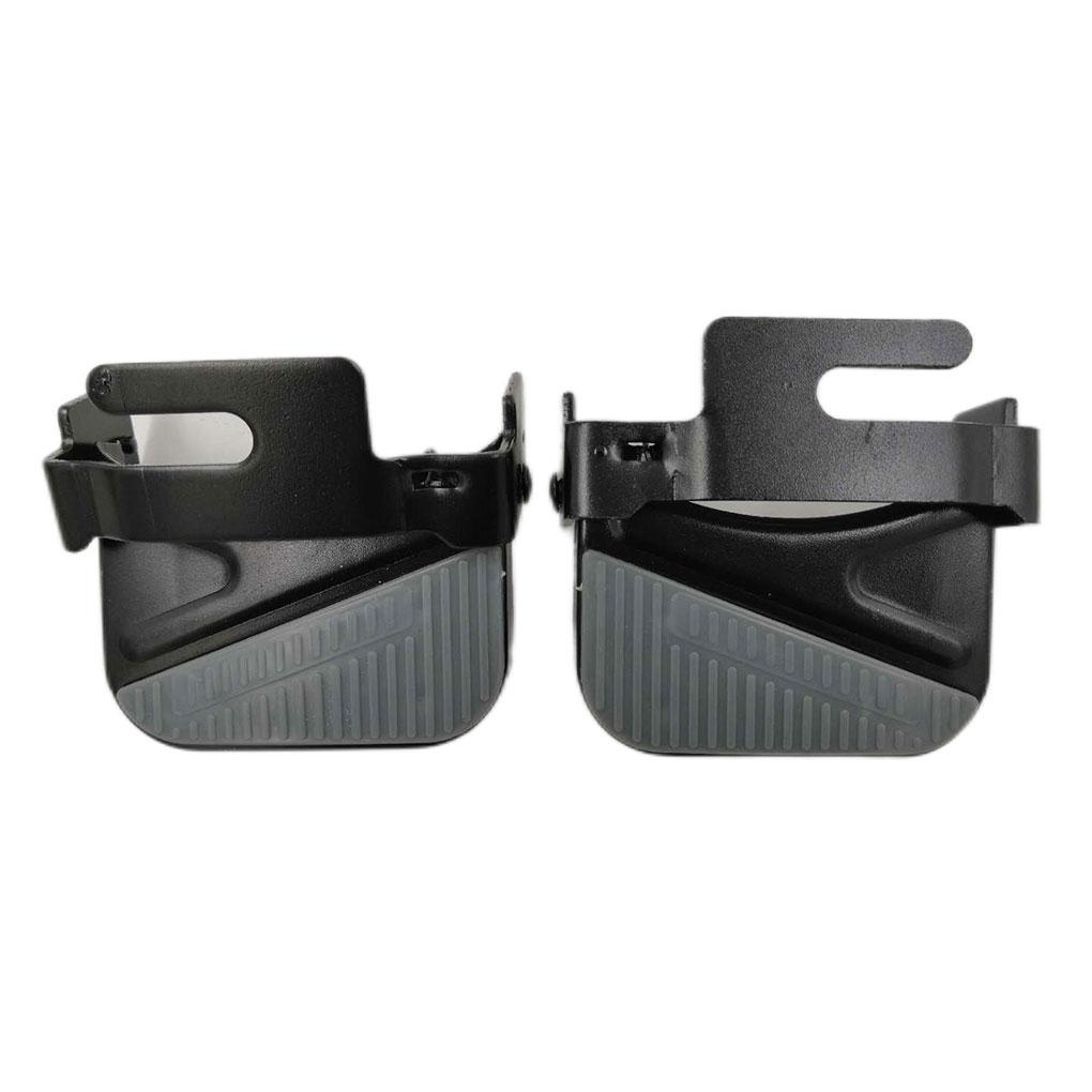 2 Pieces Bike Footrest Pedals Wear-Resistant Useful Cycling Accessory Heavy Duty High Intensity Foot Peg Rest Adults Child