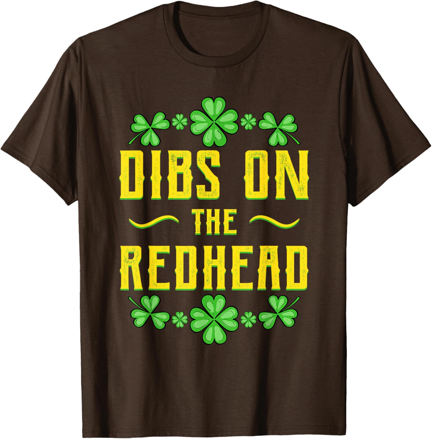 Забираю Рыжую Ирландский День Святого Патрика Клевер Графическая Футболка Мужская Повседневная Хлопковая Футболка S