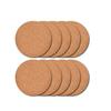 Cork Coasters Handy Round Square Shape Dia 9Cm 10Cm Plain Natural Wine Drink Tea Coffee Coaster For Home Office Kitchen