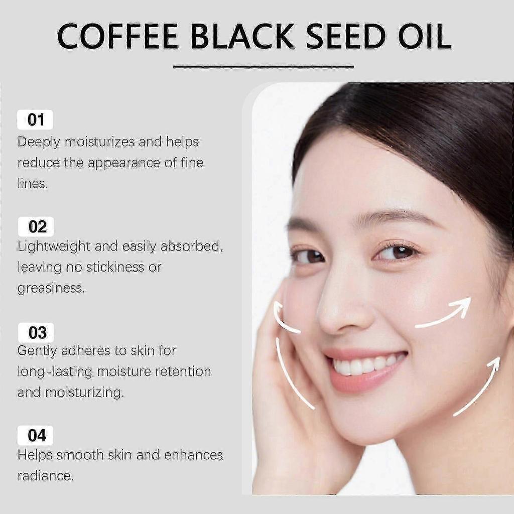 Coffee Oil Coffee Oil Against Wrinkles Soothes Skin and Mood Rejuvenating and Firming Oil Moisturising Face Oil for Skin Care for Skin, Body-gx!xx2