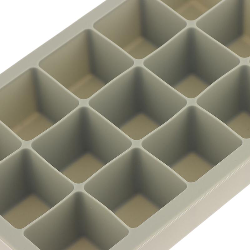 6/15 Grid Big Ice Tray Mold Giant Jumbo Large Food Grade Silicone Ice Cube Square Tray Mold Diy Ice Maker Ice Cube Tray With Lid