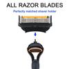 4/8/12/16/20 Shaving Razor Blades Classic 5 Layer Safety Razor Blade for Mens Hair Removal Shaving Blade Manual Shaver Replaceable Heads