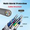 Xiwai USB Extension Male To Panel Mount with Single Thumb Screw 90 Degree 10Gbps Data Cord for Monitors and Hard 3.1 Cable, Type-C USB-C Lock,
