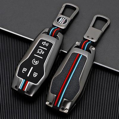 Zinc Alloy Car Key Case Cover for Ford Fusion Mondeo Mustang F-150 Explorer Edge 2015 2016 2017
