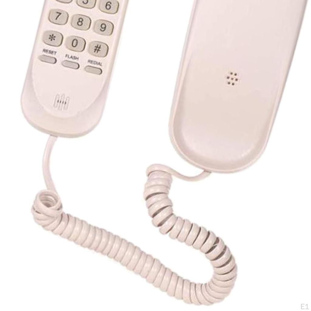 Phone, Corded Office , Small Size, Hotel Room, Office, Dual Use Extension, 21x7x6cm