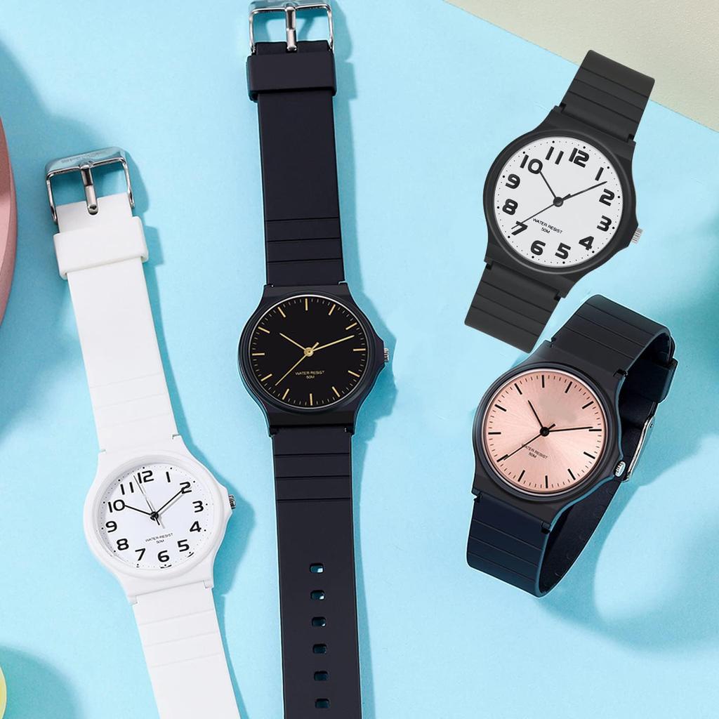 findtime Analog 30M Water Breathable Perfect for Everyday and Junior High School Entrance for and Girls Men's Watch, Resistant, & Flexible, Luminous,