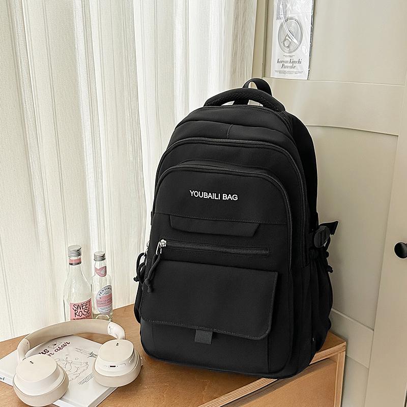 Mädchen Rucksack Einfarbig Damen Reise Rucksack mit großer Kapazität Studenten Schultasche