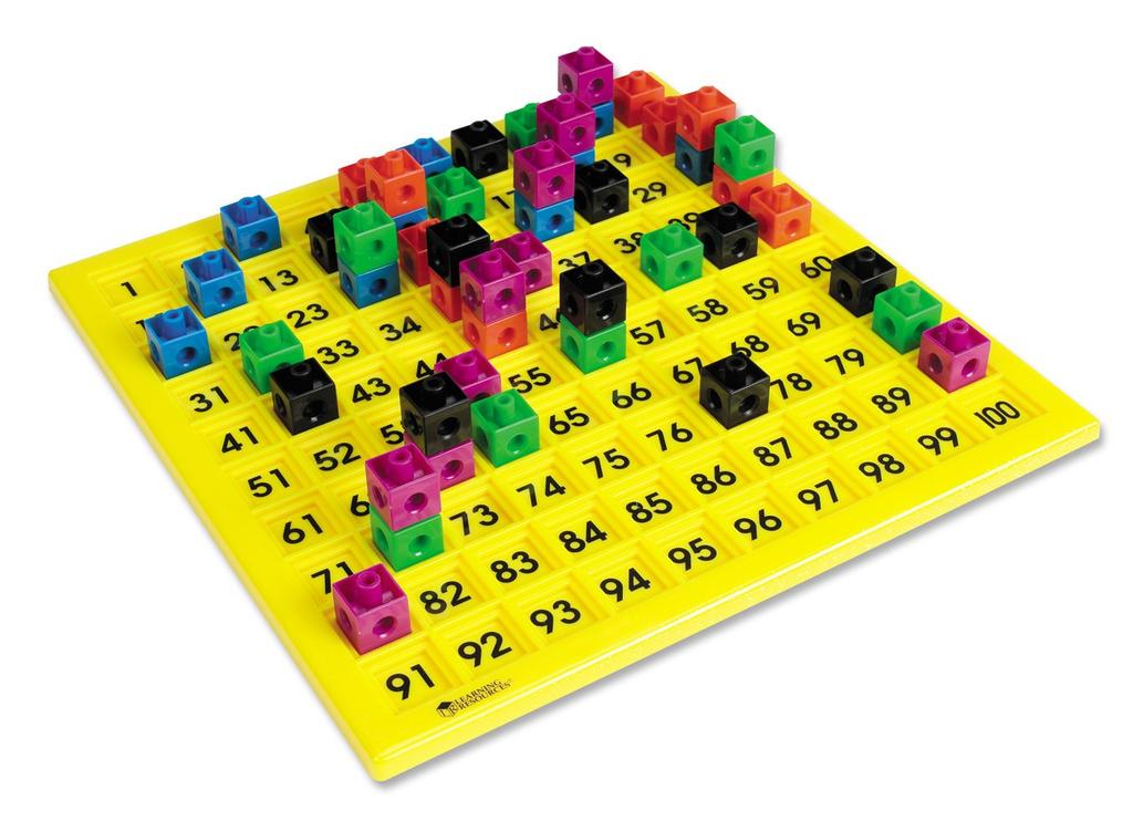 Learning Resources Hundreds Number Board 100 Math Board LER 1331