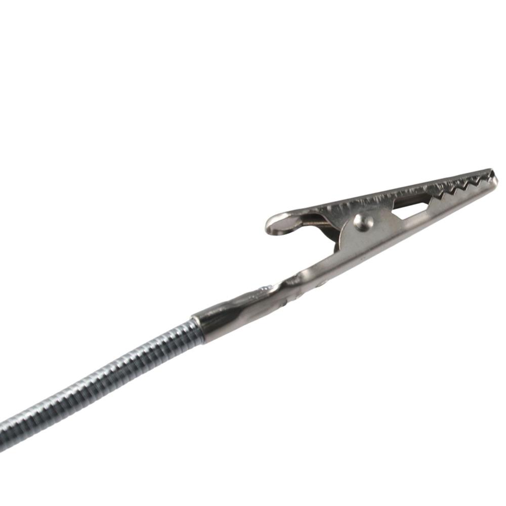 Sârmă metalică cu coadă lungă de 7 inci Suport pentru clipuri pentru note de aligator Stand Accesorii pentru decorare artizanală