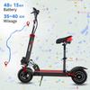 2026 Nuovo E-Scooter N3MAX 800W 48V 15Ah Autonomia 45km Ruota 10'' Doppio Ammortizzatore Pieghevole Scooter Elettrico Adatto per Adulti
