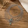 Handmade Turquoise Foot Chain Bohemian Style Foot Jewelry Casual Hollow Anklet  Vacation