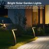 Patio Walkway Solar Lights 1/2/4 PCS LED Garden Path Spotlight Waterproof Outdoor Yard Driveway Decoration Lighting Equipment