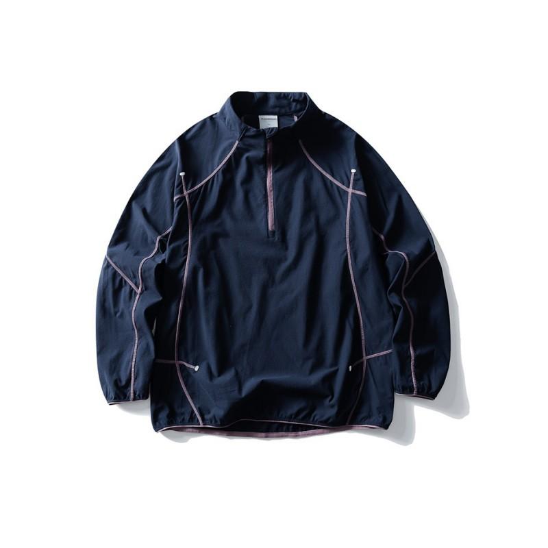 Moisture-Wicking Quick-Dry Half-Zip Long Sleeve Performance Tee Hiking Trekking Outdoor Sports Unisex