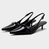 Sexy Women High Heels Sandals Pointed Toe Summer Shoes Slingback Slippers New Dress Party Woman Pumps Sandalias