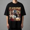 Retro Pattern T Shirt Summer Neutral Loose Breathable Cotton T Shirt Top Gladiator Movie T Shirt Maximus&Commodus