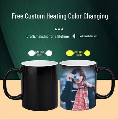 Caneca de Cerâmica para Fotos que Muda de Cor - Presente Personalizado