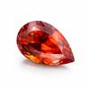 Natural Orange Sapphire Pear Shape 8.40 Ct CERTIFIED Loose Gemstone