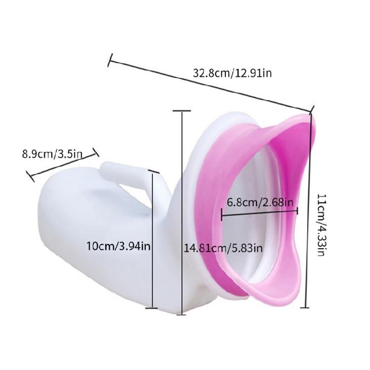 Female Urinal Women Pee Funnel Cup Portable Toilet Urinal for Women Pee Bottle for Camping Female Urination Device