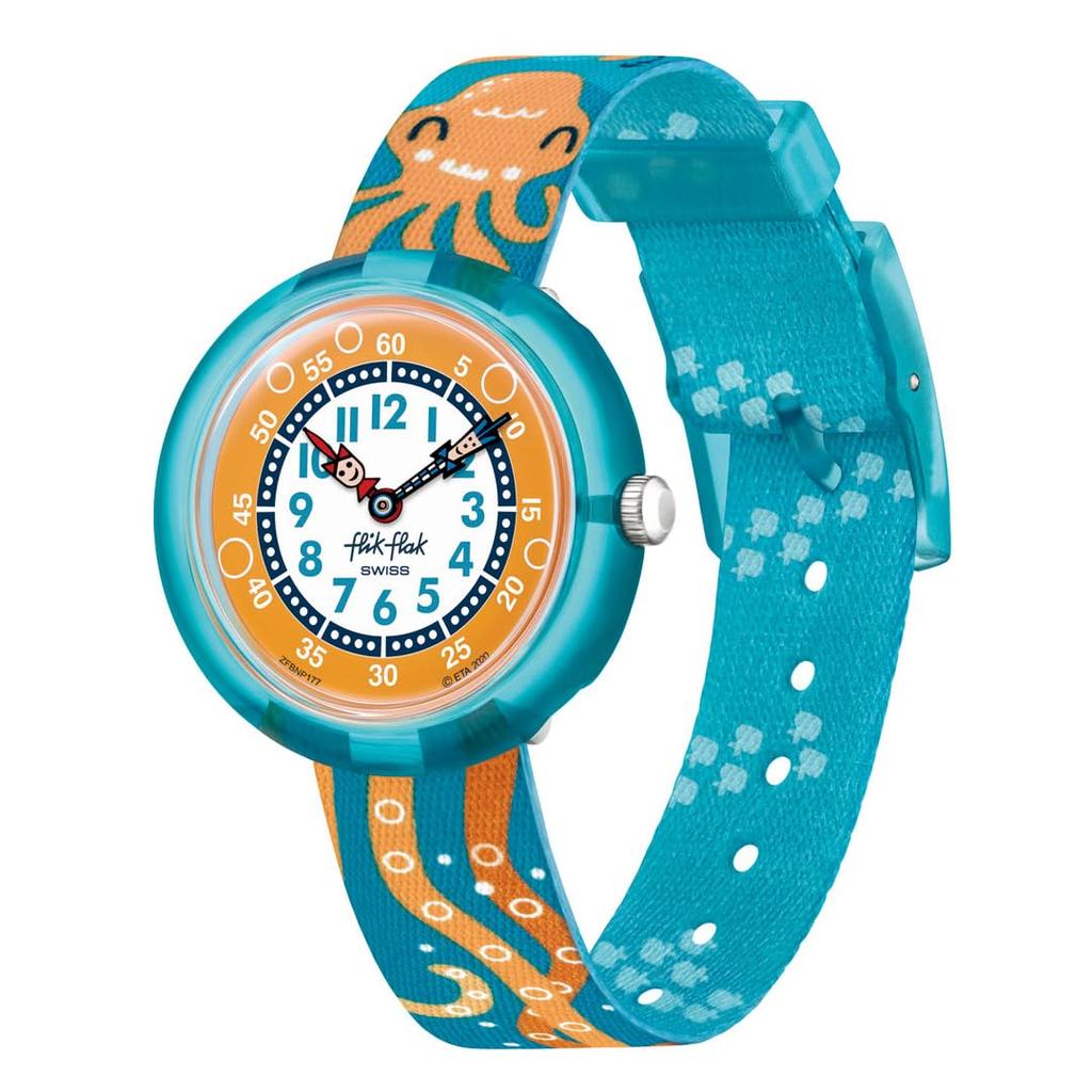 Flik Flak Watch FBNP177 Kids' TEN-TICKLES