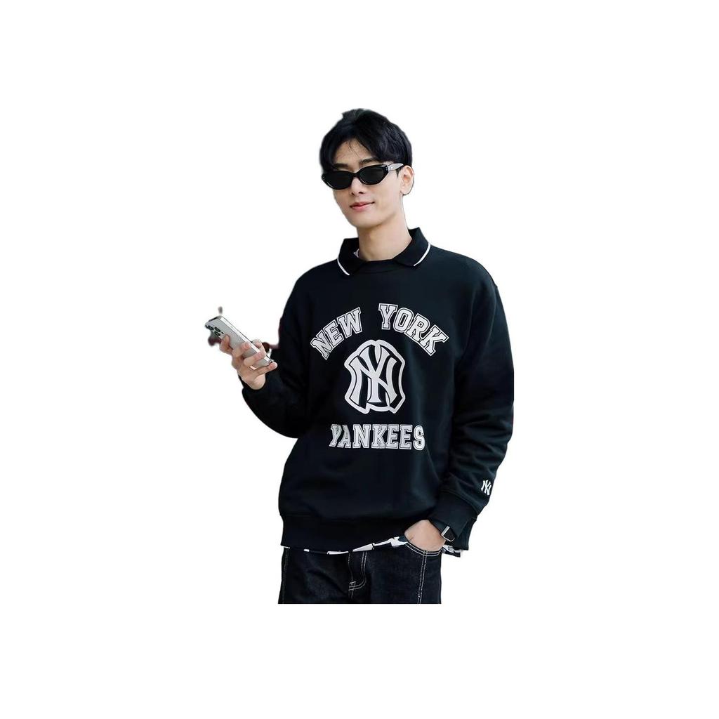 New MLB New York Yankees Sweatshirt Unisex Black 3AMTV0131-50BKS