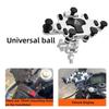 Motorcycle Phone Stand Aluminum Bike Mobile Phone Holder Cellphone Holder For Motorcycle Universal Phone Stand 540°Adjustable