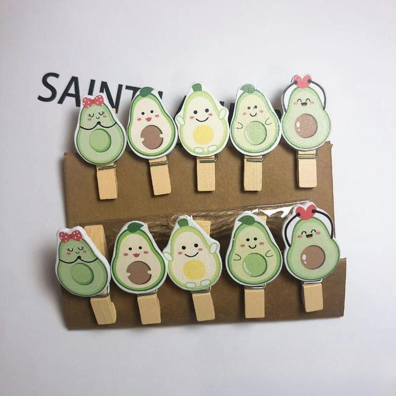 Cartoon Animals Color Penguins Hanging Photos Children Flower Shop Card Clip