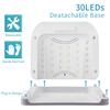 LED-Lampe für Nägel, UV-Nageltrockner, Gel-Maniküre, Kabinen-Nagellacktrockner, 120 W, Lichttrockner, kabellos, wiederaufladbar