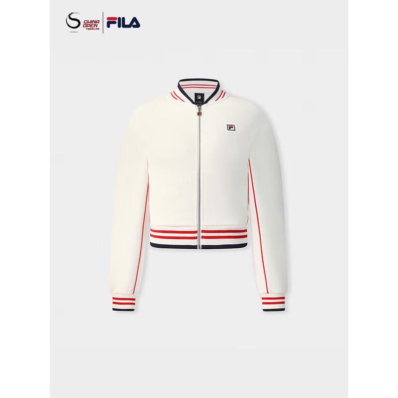 FILA Women s 25 A/W Tennis Knit Stand-Up Collar Jacket 2XL