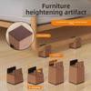 5/10CM Adjustable Chair Feet Riser Screw Clamp 2 4 Inch Height Heavy Duty Sofa Tables Bed Furniture Risers With Screw Clamp 4Pcs