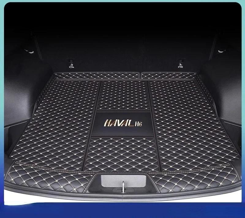BGZ1 for Haval H6 PHEV Fuel  Accessories Car Trunk Mat 3rd Gen 2025 2024 Interior Protection Mat Leather Waterproof Conversion