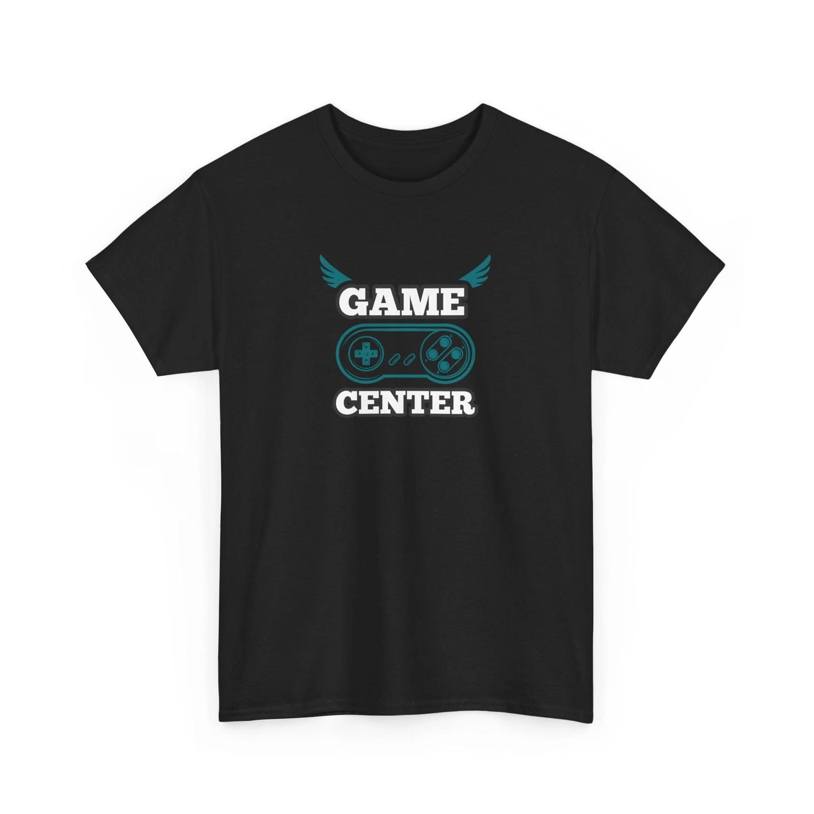 Game Center T-Shirt | Retro Gaming Tee | Video Game Lover Shirt XL